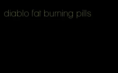 diablo fat burning pills