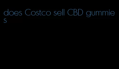 does Costco sell CBD gummies