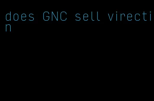 does GNC sell virectin