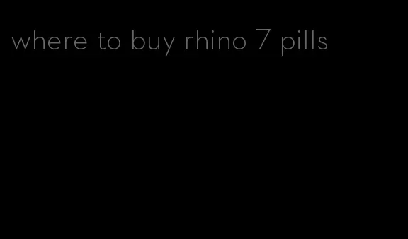 where to buy rhino 7 pills