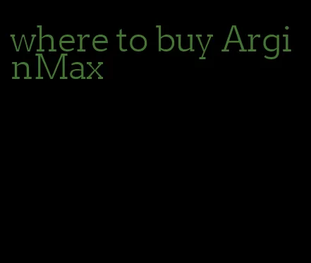 where to buy ArginMax