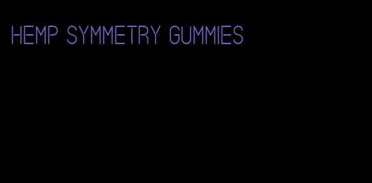 hemp symmetry gummies