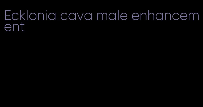 Ecklonia cava male enhancement