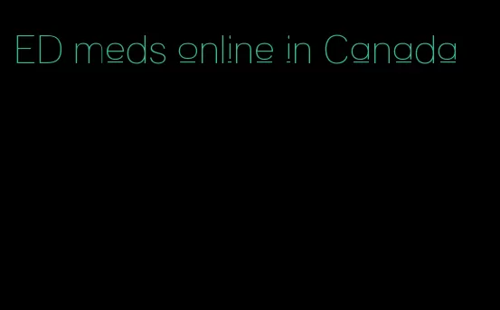 ED meds online in Canada