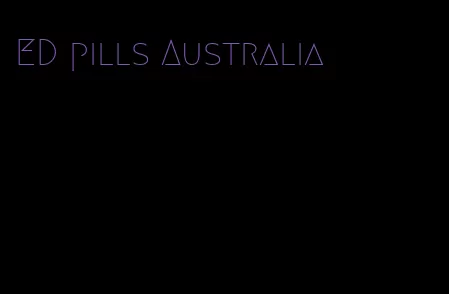 ED pills Australia