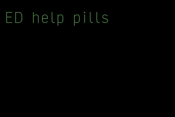 ED help pills