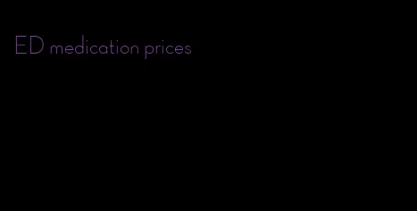 ED medication prices