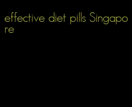 effective diet pills Singapore