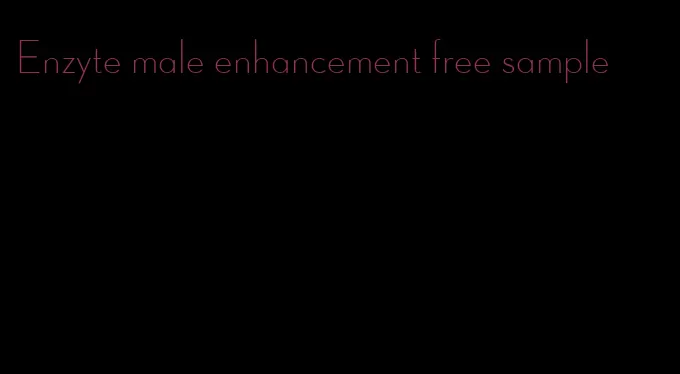 Enzyte male enhancement free sample