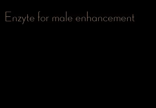 Enzyte for male enhancement