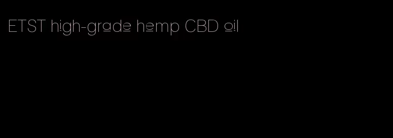 ETST high-grade hemp CBD oil