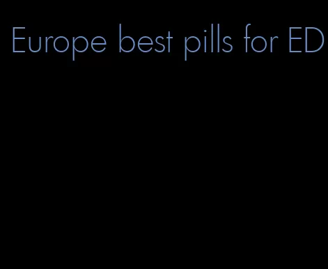 Europe best pills for ED