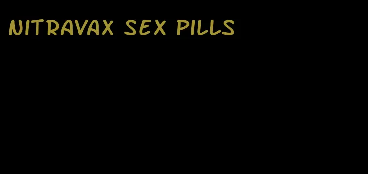 nitravax sex pills