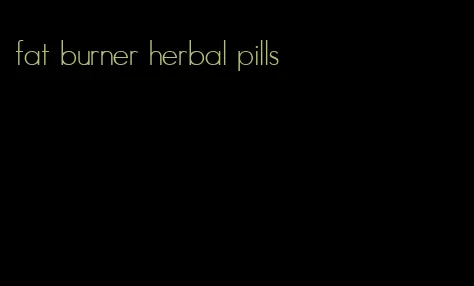 fat burner herbal pills