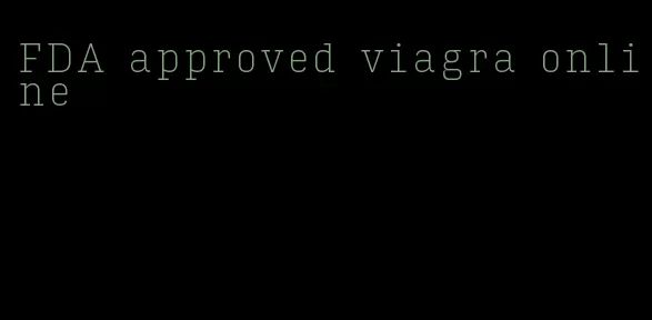 FDA approved viagra online