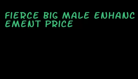 fierce big male enhancement price