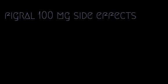 figral 100 mg side effects