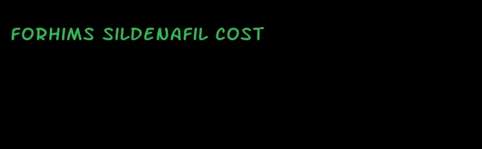 forhims sildenafil cost