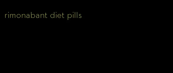 rimonabant diet pills