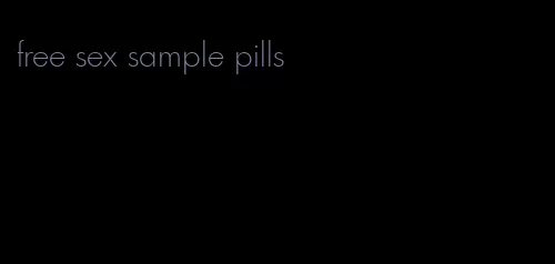 free sex sample pills