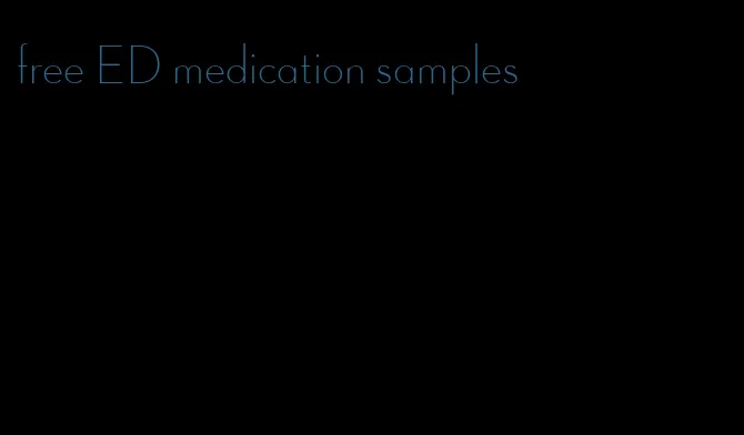 free ED medication samples