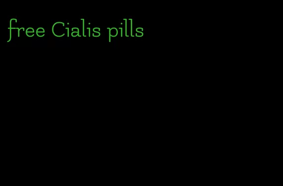 free Cialis pills