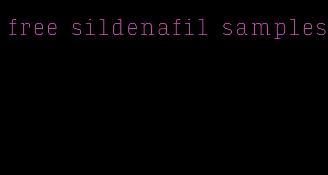 free sildenafil samples