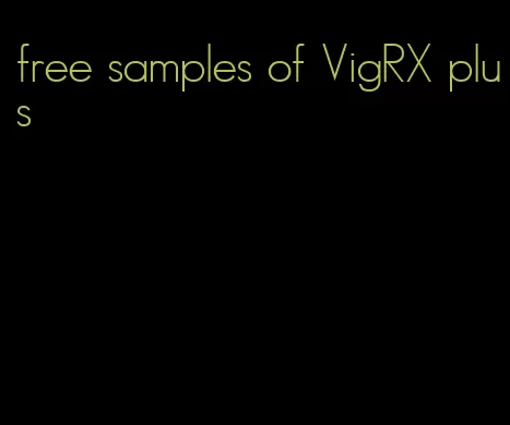 free samples of VigRX plus