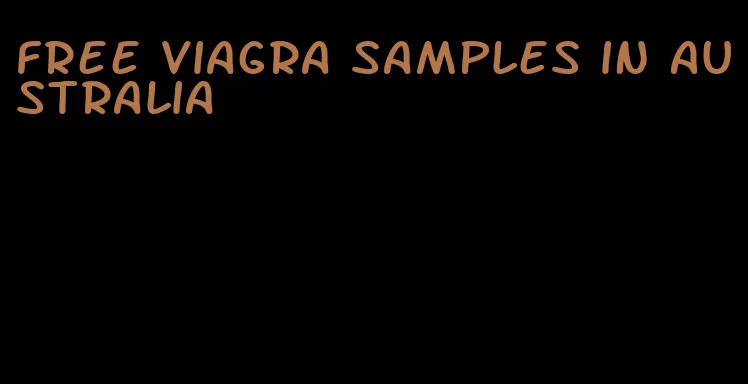 free viagra samples in Australia