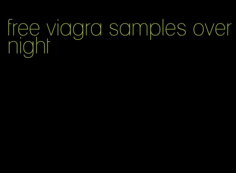 free viagra samples overnight