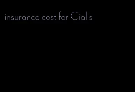 insurance cost for Cialis