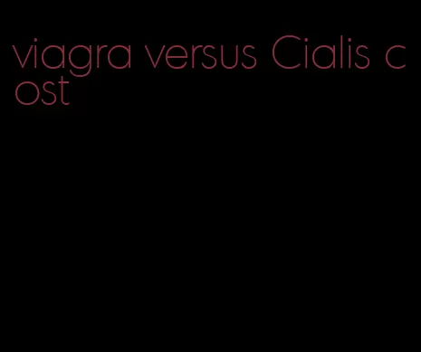 viagra versus Cialis cost