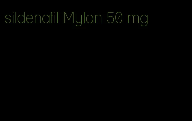 sildenafil Mylan 50 mg