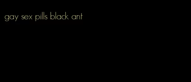 gay sex pills black ant