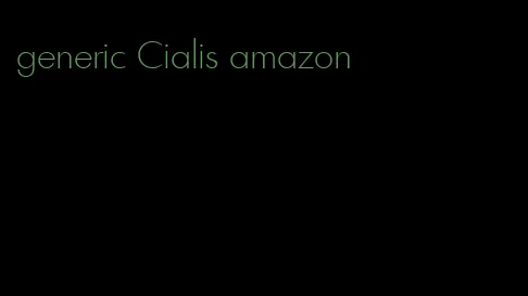 generic Cialis amazon