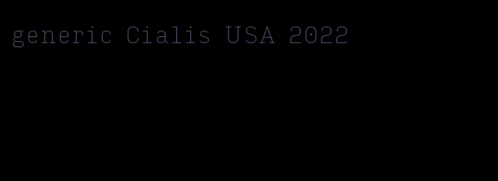 generic Cialis USA 2022