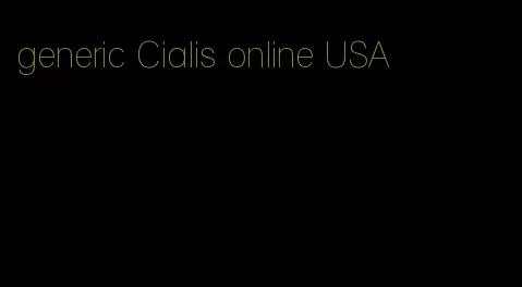 generic Cialis online USA