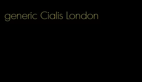 generic Cialis London