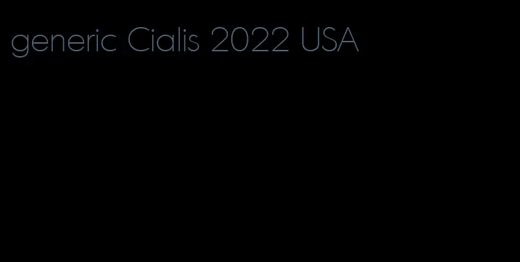 generic Cialis 2022 USA