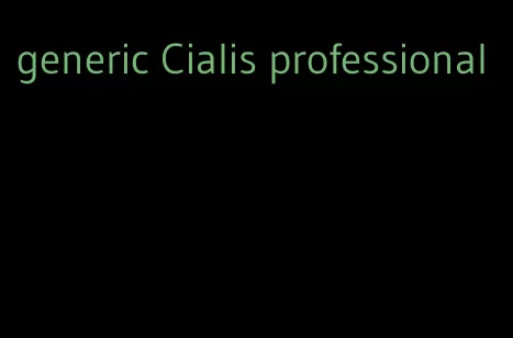 generic Cialis professional