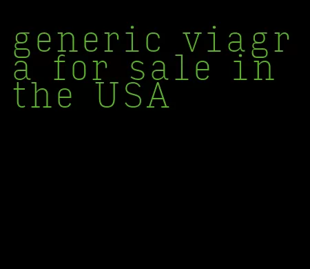 generic viagra for sale in the USA