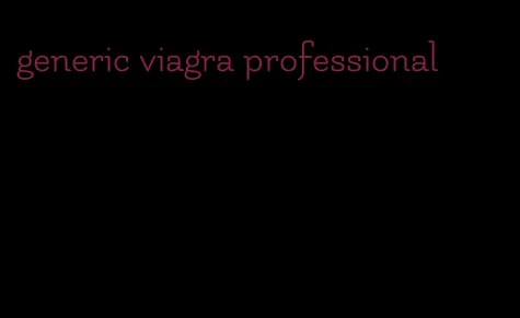 generic viagra professional