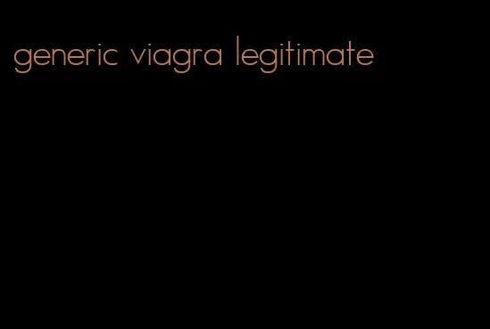 generic viagra legitimate