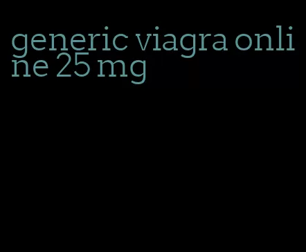 generic viagra online 25 mg