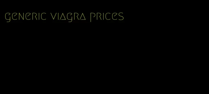 generic viagra prices