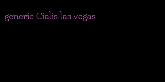 generic Cialis las vegas