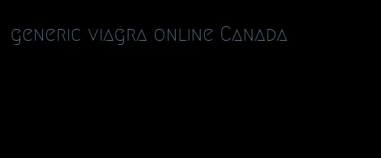 generic viagra online Canada