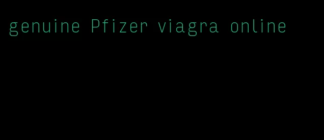 genuine Pfizer viagra online