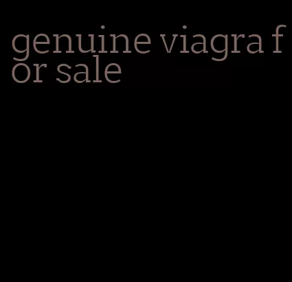 genuine viagra for sale