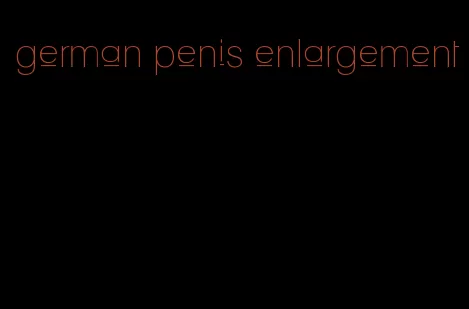 german penis enlargement